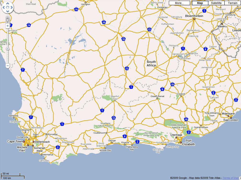 Plett map